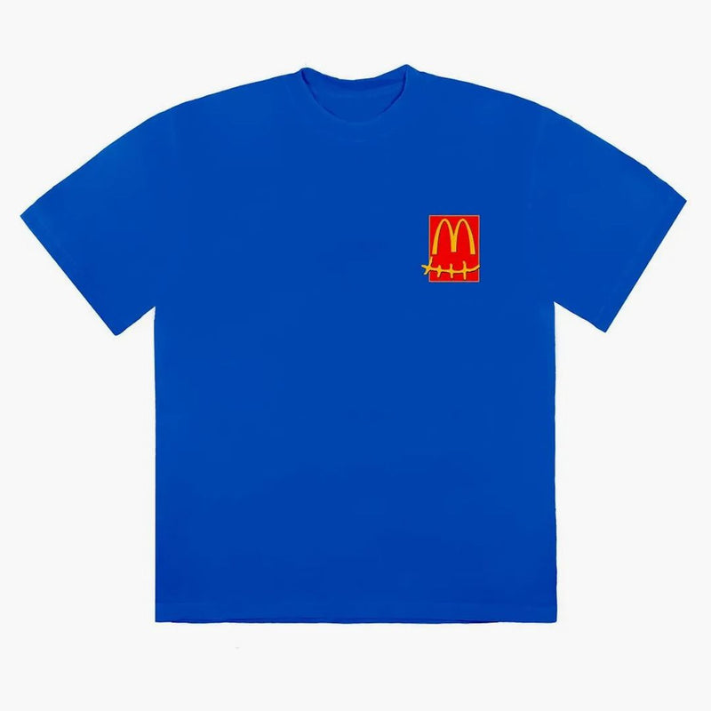 Tričko Travis Scott X McDonald's Action Figure Series III Blue