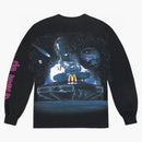 Travis Scott X Mcdonald's Action Figure Space L/s T-shirt Black
