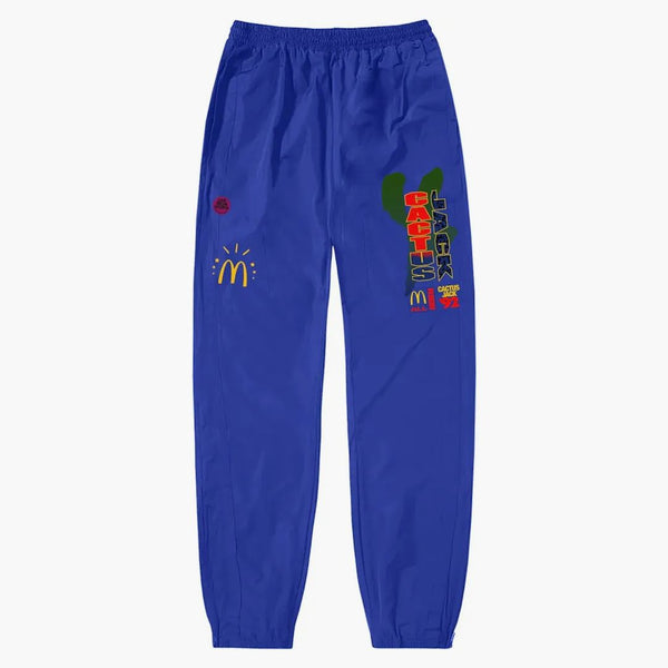 Travis Scott X McDonald's All American '92 II Nylon Pants Blue