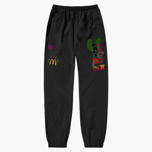 Travis Scott X McDonald's All American '92 Nylon Pants Negro
