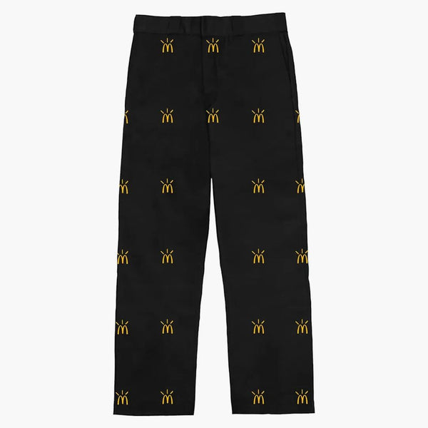 Travis Scott x McDonald's Cactus Arches All-Over Work Pants Black