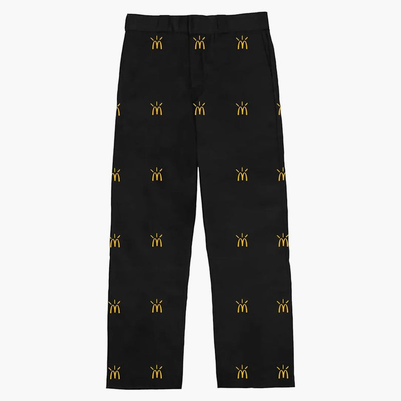 Travis Scott x McDonald's Cactus Arches All-Over Work Pants Black