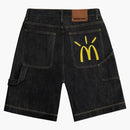 Travis Scott X McDonald's Cactus Arches Denim Shorts Indigo