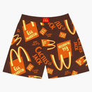 Travis Scott X Mcdonald's Cactus Jack Breakfast Boxers Brown