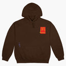Travis Scott X Mcdonald's Cactus Pack Sticker Hoodie Brown