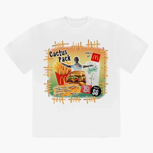 Tričko Travis Scott X McDonald's Cactus Pack Vintage Bootleg II