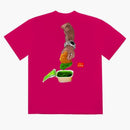 Travis Scott X McDonald's Cactus sauce II T-shirt pink