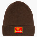 Travis Scott X Mcdonald's Cj Arches Beanie Brown