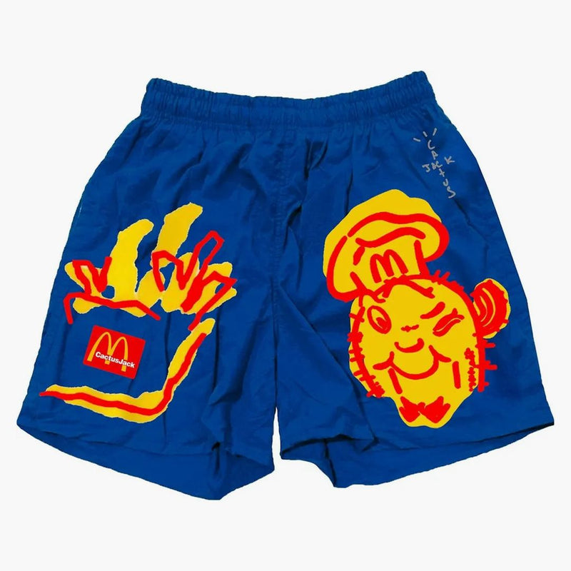 Ilustrace Travis Scott X McDonald's Illustration Blue
