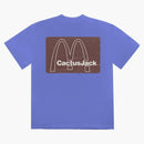 Travis Scott X McDonald's Menu Mono Logo III T-shirt Washed Purple