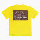 Travis Scott X McDonald's Menu Mono Logo II T-shirt Yellow
