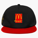 Travis Scott X McDonald's Smile Hat Black/Red