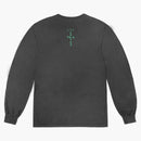 Travis Scott x McDonald's Smile l/s t-shirt tvättad svart