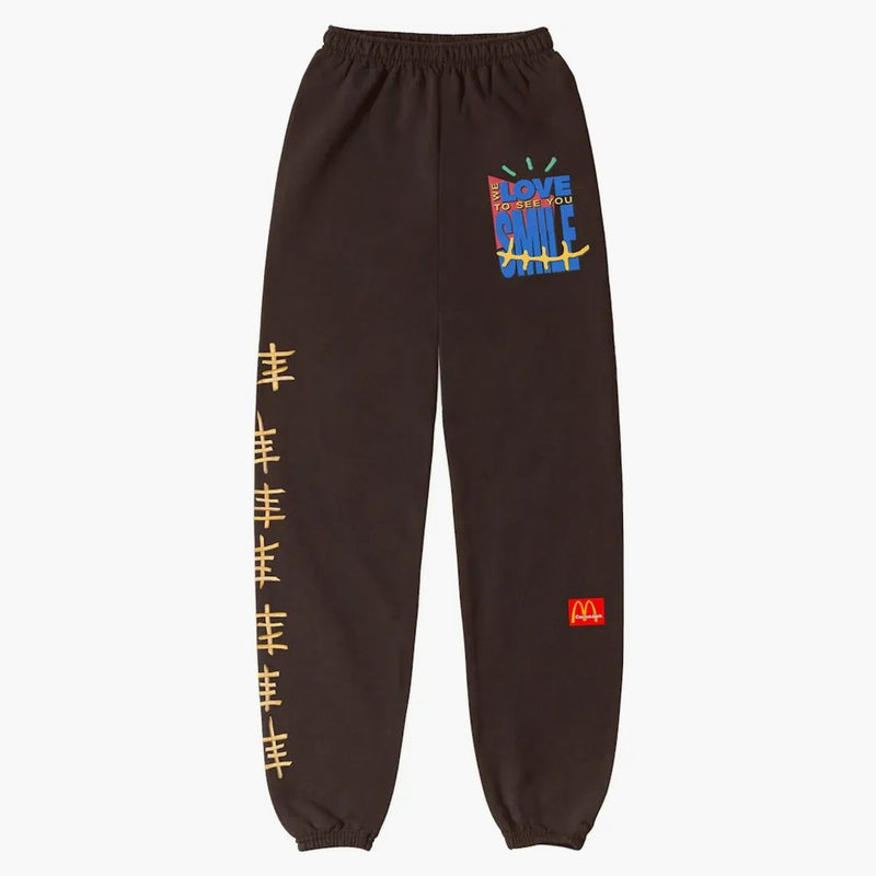 Travis Scott x McDonald's Smile Shippants Brown