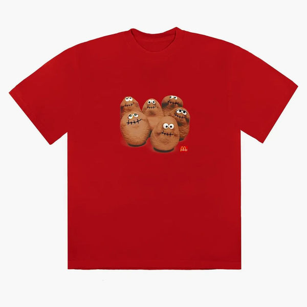 Tričko Travis Scott X McDonald's Squad Red