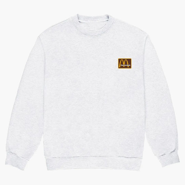 Travis Scott x McDonald's Staff Inv Crewneck White