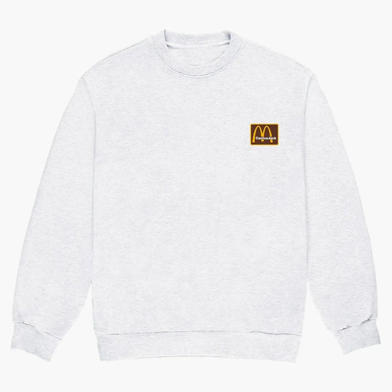 Travis Scott x McDonald's Staff Inv Crewneck White
