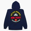 Travis Scott X McDonald's Up All Night Sticker Hoodie Navy