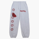 Travis Scott X Mitchell & Ness Alabama Crimson Tide Classic Sweatpants Gray