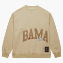 Travis Scott X Mitchell & Ness Alabama Crimson Tide Pullover Sweatshirt Tan