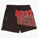Travis Scott X Mitchell & Ness Boston University Basketball Shorts Brown