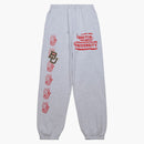 Travis Scott X Mitchell & Ness Boston University Classic Sweatpants Heather Gray