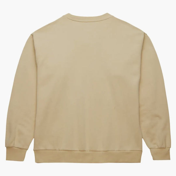 Travis Scott X Mitchell & Ness Boston University Pullover Sweatshirt Tan