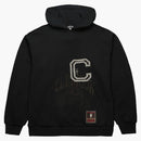 Travis Scott X Mitchell & Ness Clemson Tigers Overlap Pullover Hoodie Black