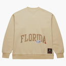 Travis Scott X Mitchell & Ness Florida Gators Pullover Sweatshirt Tan