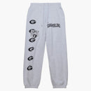 Travis Scott X Mitchell & Ness Grambling Tigers Classic Sweatpants Heather Gray