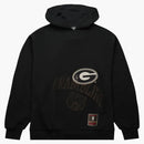 Travis Scott X Mitchell & Ness Grambling Tigers Overlap Pullover Hoodie Black