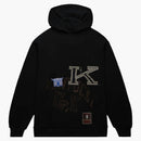 Travis Scott X Mitchell & Ness Kentucky Wildcats Overlap Pullover Hoodie Black