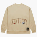 Travis Scott X Mitchell & Ness Kentucky Wildcats Pullover Sweatshirt Tan
