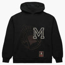 Travis Scott X Mitchell & Ness Mississippi State Bulldogs Overlap Pullover Hoodie Black