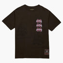 Travis Scott X Mitchell & Ness Mississippi State Bulldogs Seal T-shirt Brown