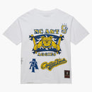 Travis Scott X Mitchell & Ness North Carolina A&t Aggies Hand-drawn T-shirt White