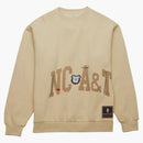 Travis Scott X Mitchell & Ness North Carolina A&t Aggies Pullover Sweatshirt Tan