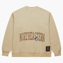 Travis Scott X Mitchell & Ness Northeastern Huskies Pullover Sweatshirt Tan