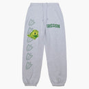 Travis Scott X Mitchell & Ness Oregon Ducks Classic Sweatpants Heather Gray