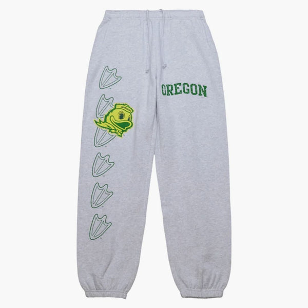 Travis Scott X Mitchell & Ness Oregon Ducks Classic Sweatpants Heather Gray