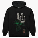 Travis Scott X Mitchell & Ness Oregon Ducks Overlap Pullover Hoodie Black