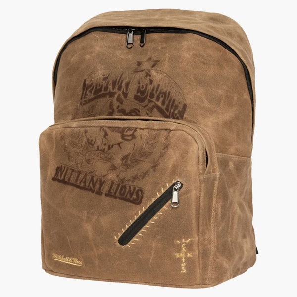 Travis Scott X Mitchell & Ness Penn State Nittany Lions Backpack Brown