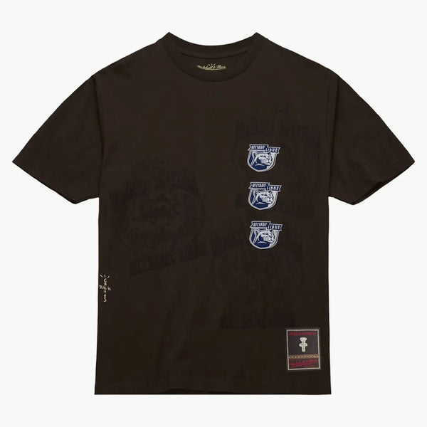 Travis Scott X Mitchell & Ness Penn State Nittany Lions Seal T-shirt Brown