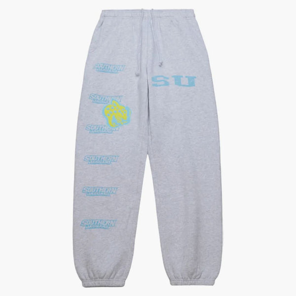 Travis Scott X Mitchell & Ness Southern University Jaguars Classic Sweatpants Heather Gray