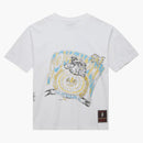 Travis Scott X Mitchell & Ness Southern University Jaguars Hand-drawn T-shirt White