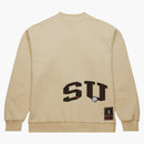 Travis Scott X Mitchell & Ness Southern University Jaguars Pullover Sweatshirt Tan