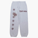 Travis Scott X Mitchell & Ness Texas A&m Aggies Classic Sweatpants Heather Gray