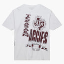 Travis Scott X Mitchell & Ness Texas A&m Aggies Hand-drawn T-shirt White