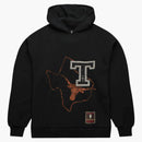 Travis Scott X Mitchell & Ness Texas Longhorns Overlap Pullover Hoodie Black