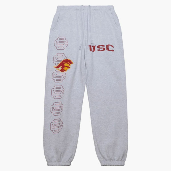 Travis Scott x Mitchell y Ness USC Trojans Classic Swilling Sweats Heather Gray